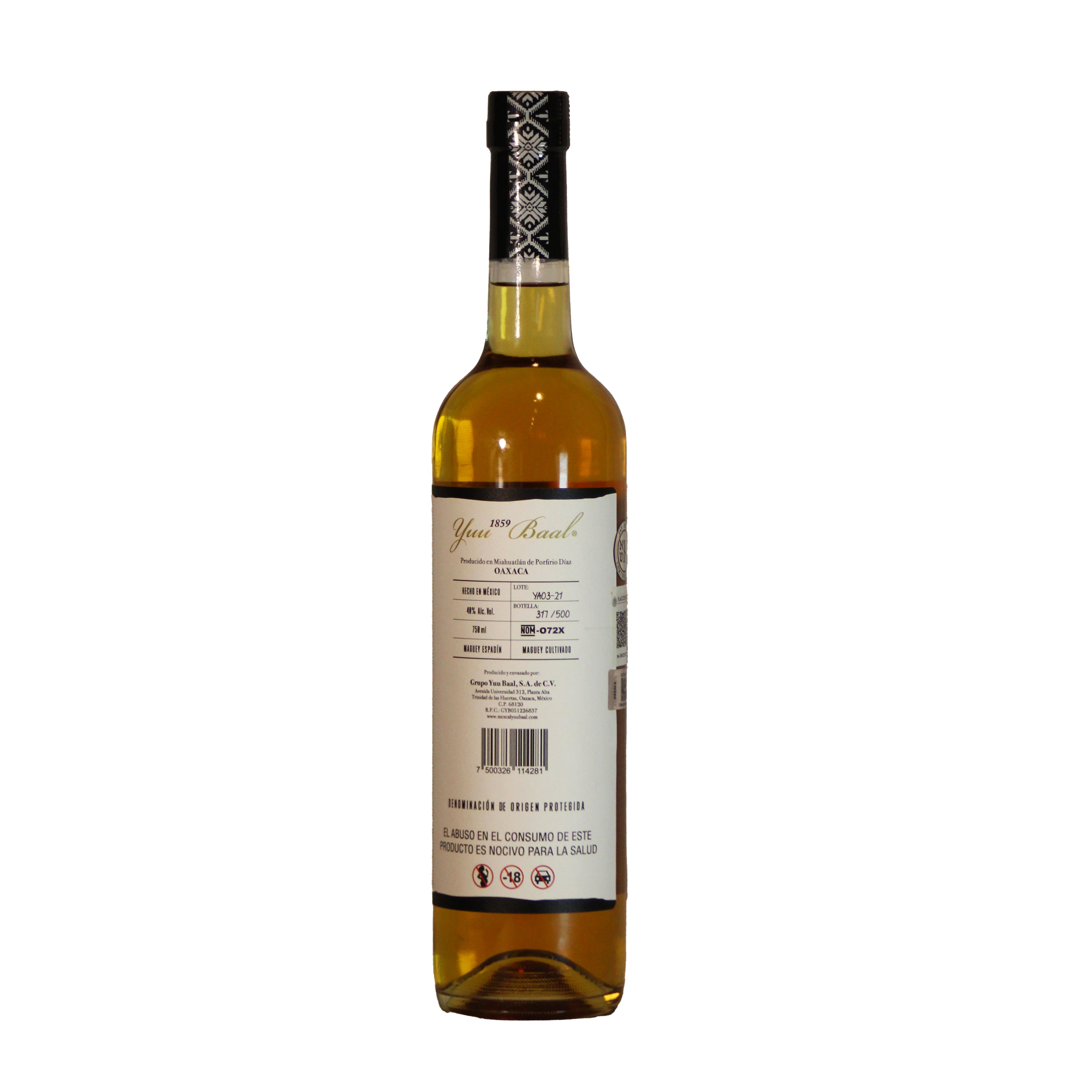Yuu bal Espadín Añejo 40%
