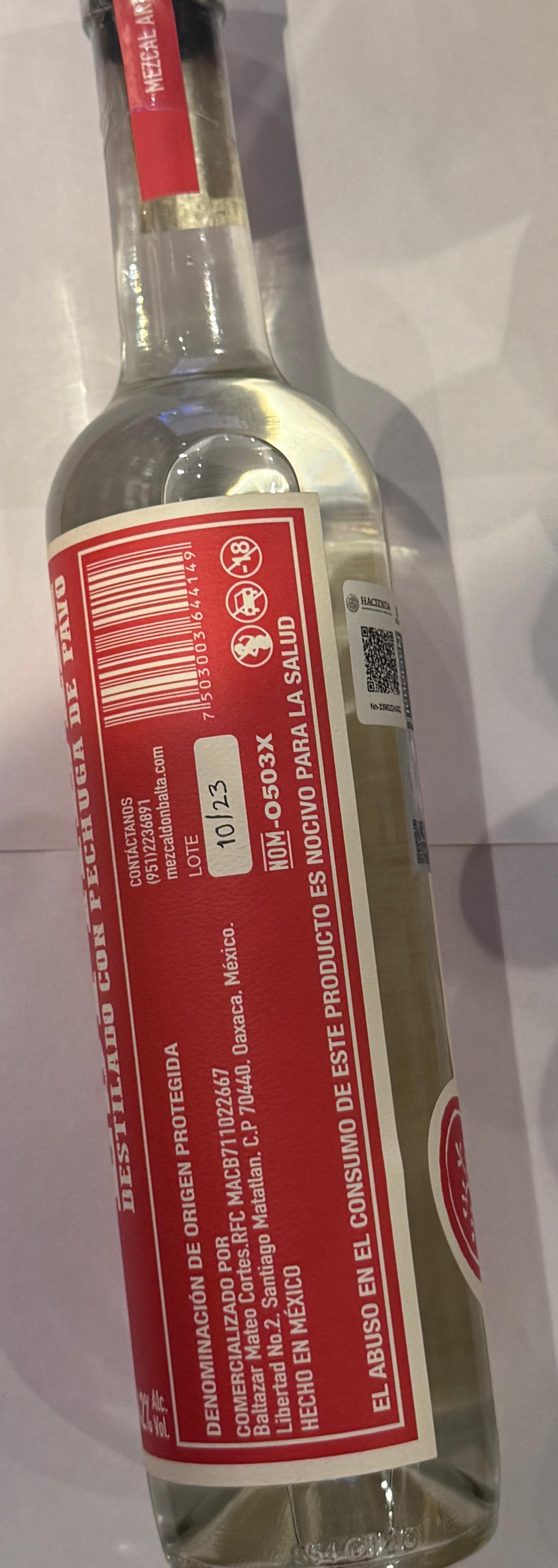 Espadín Dest. Pechuga 42%