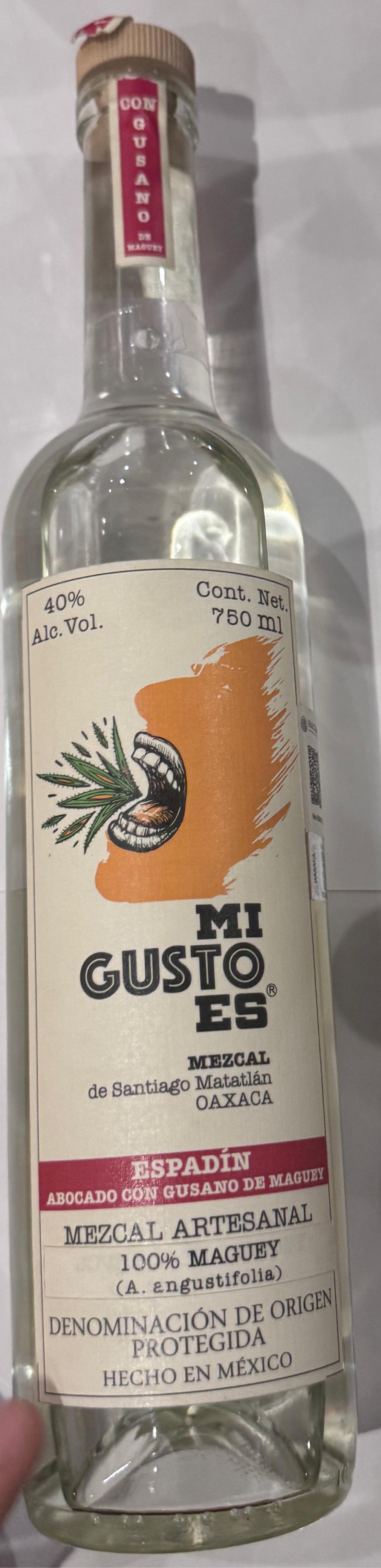 Espadín con Gusano 40%