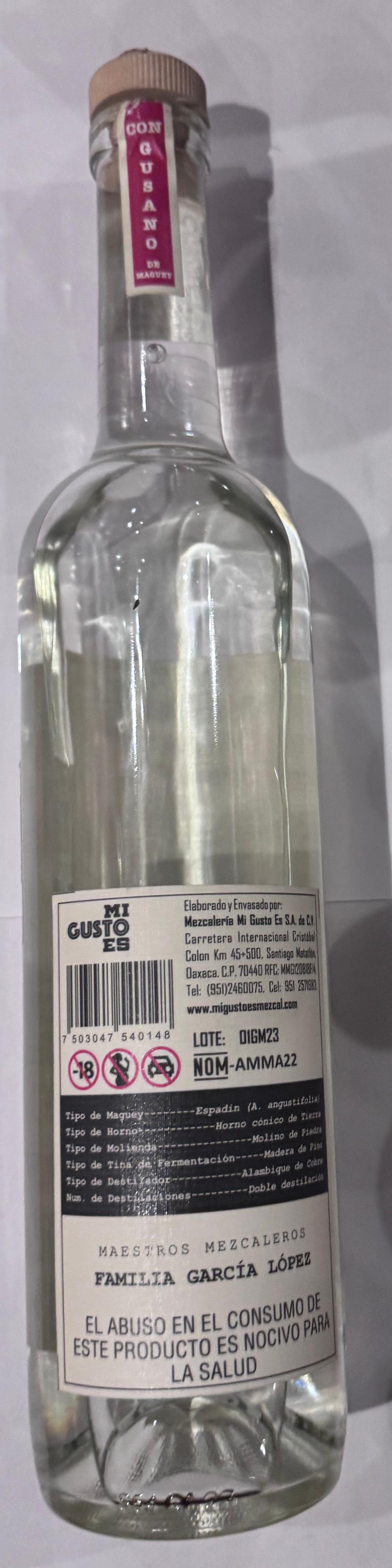 Espadín con Gusano 40%